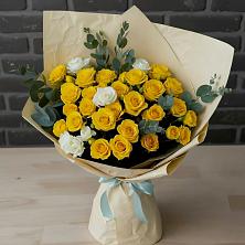 Букет цветов из:  Розы в Первомайском Республики Адыгея