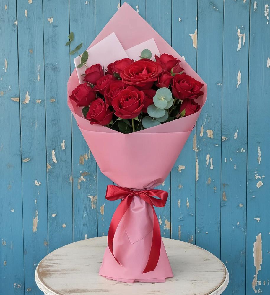 Букет цветов из: Розы в Первомайском Республики Адыгея