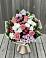 Букет цветов из: Альстромерии, Гвоздики, Розы и Хризантемы в Первомайском Республики Адыгея