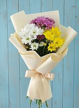 Букет цветов из:  Хризантемы в Первомайском Республики Адыгея