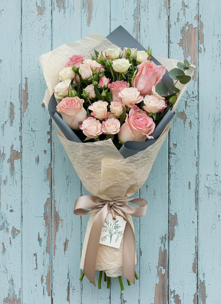 Букет цветов из: Розы в Первомайском Республики Адыгея