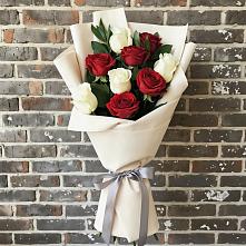 Букет цветов из:  Розы в Первомайском Республики Адыгея
