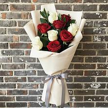 Букет цветов из:  Розы в Первомайском Республики Адыгея