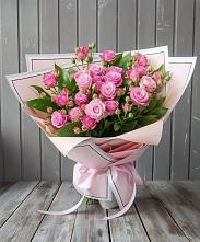 Букет Розовый кустик #REPLACE_PRED# Первомайском Республики Адыгея