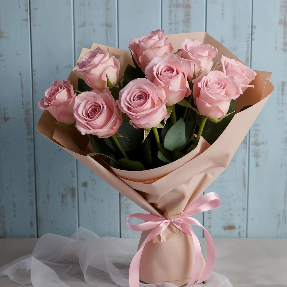 Букет цветов из: Розы в Первомайском Республики Адыгея