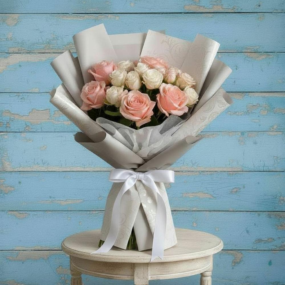 Букет цветов из: Розы в Первомайском Республики Адыгея