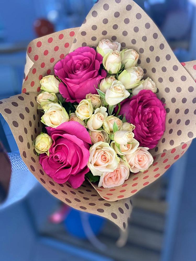 Букет цветов из: Розы в Первомайском Республики Адыгея