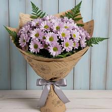 Букет цветов из:  Хризантемы в Первомайском Республики Адыгея