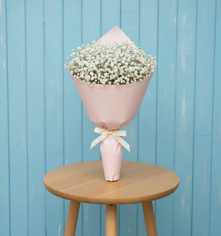 Букет цветов из: Гипсофила в Первомайском Республики Адыгея