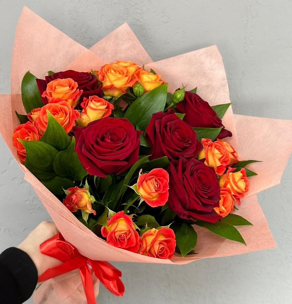 Букет Любовь и восторг в Первомайском Республики Адыгея