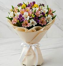 Букет цветов из:  Альстромерии в Первомайском Республики Адыгея