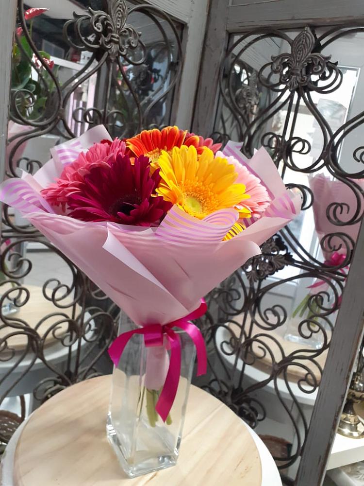 Букет цветов из: Герберы в Первомайском Республики Адыгея