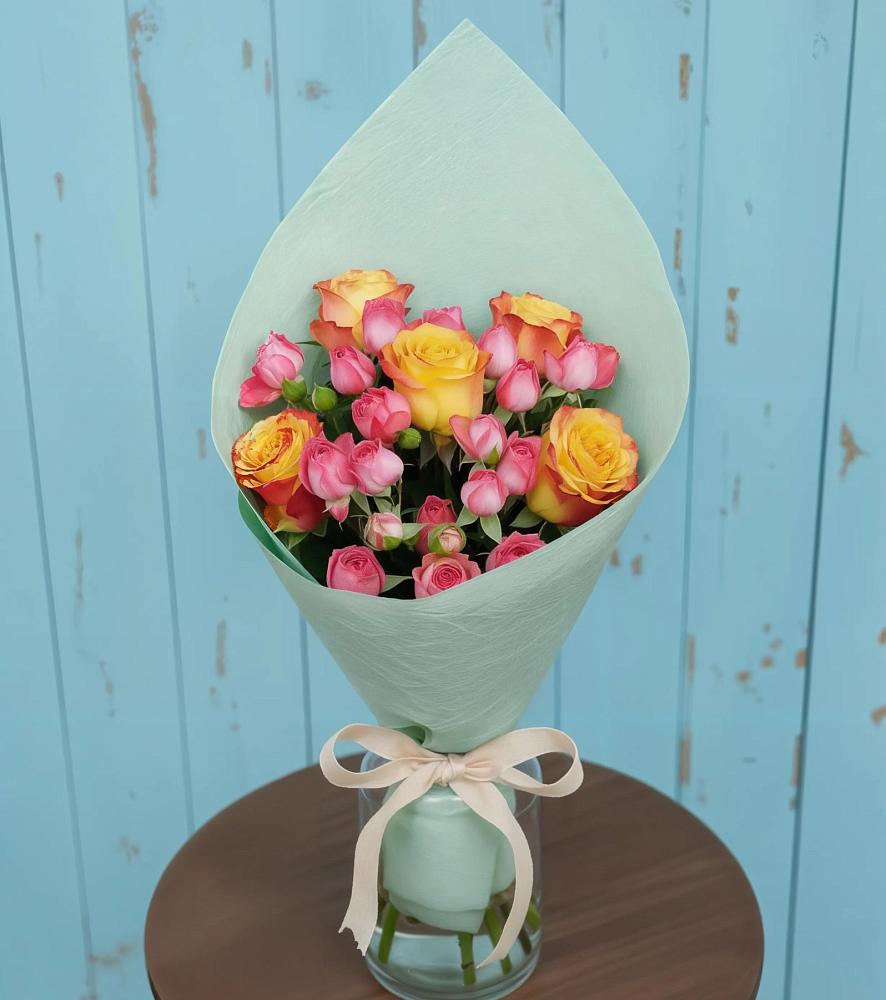 Букет цветов из: Розы в Первомайском Республики Адыгея