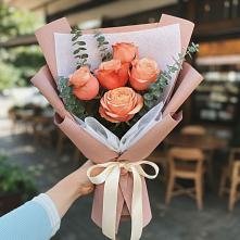 Букет цветов из:  Розы #REPLACE_PRED# Первомайском Республики Адыгея