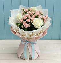 Букет цветов из:  Розы в Первомайском Республики Адыгея