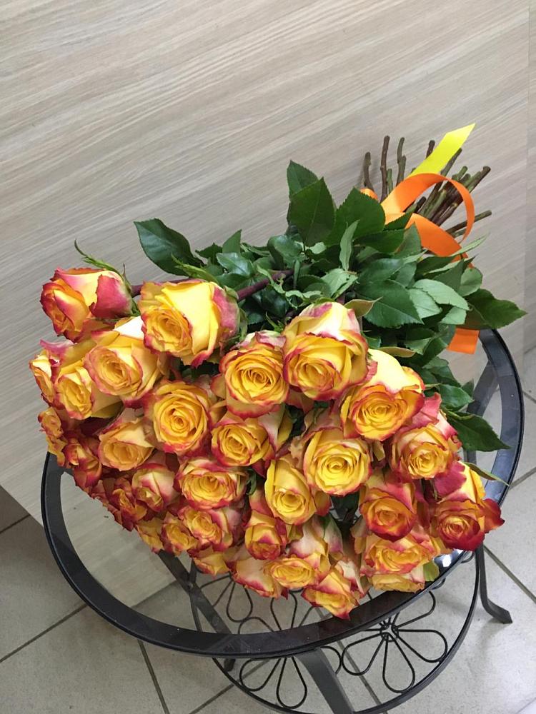 Букет Желтые розы в Первомайском Республики Адыгея