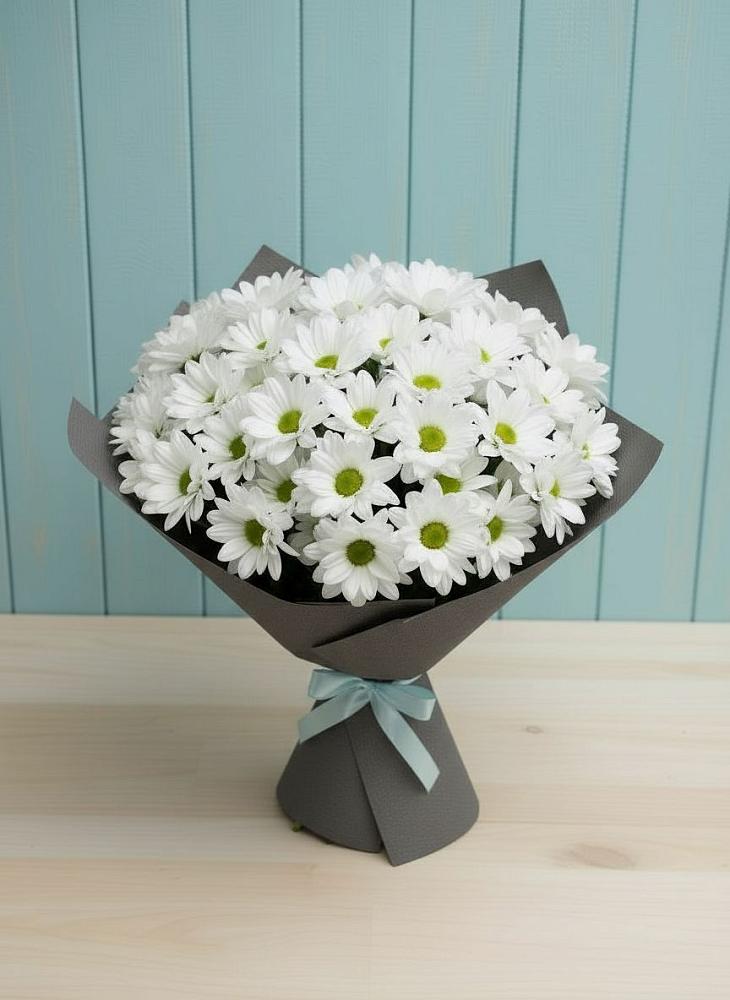 Букет цветов из: Хризантемы в Первомайском Республики Адыгея