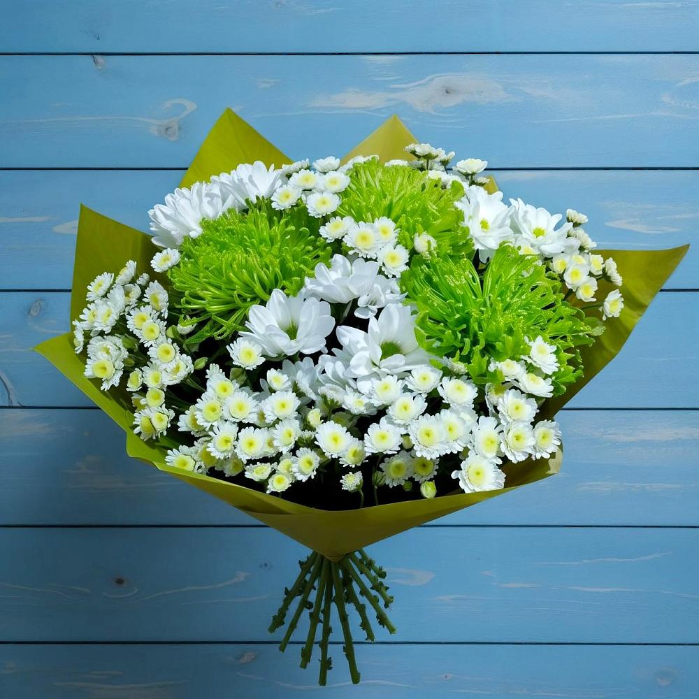 Букет цветов из: Хризантемы в Первомайском Республики Адыгея