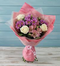 Букет цветов из:  Герберы в Первомайском Республики Адыгея