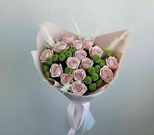Букет цветов из:  Розы и Хризантемы в Первомайском Республики Адыгея