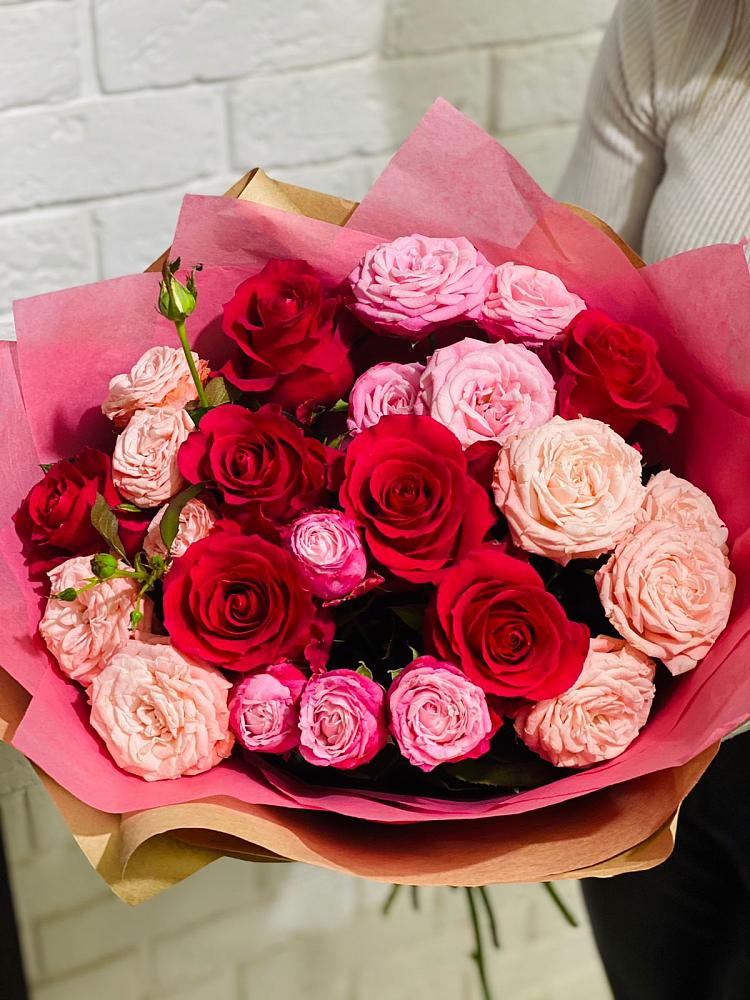 Букет цветов из: Розы в Первомайском Республики Адыгея