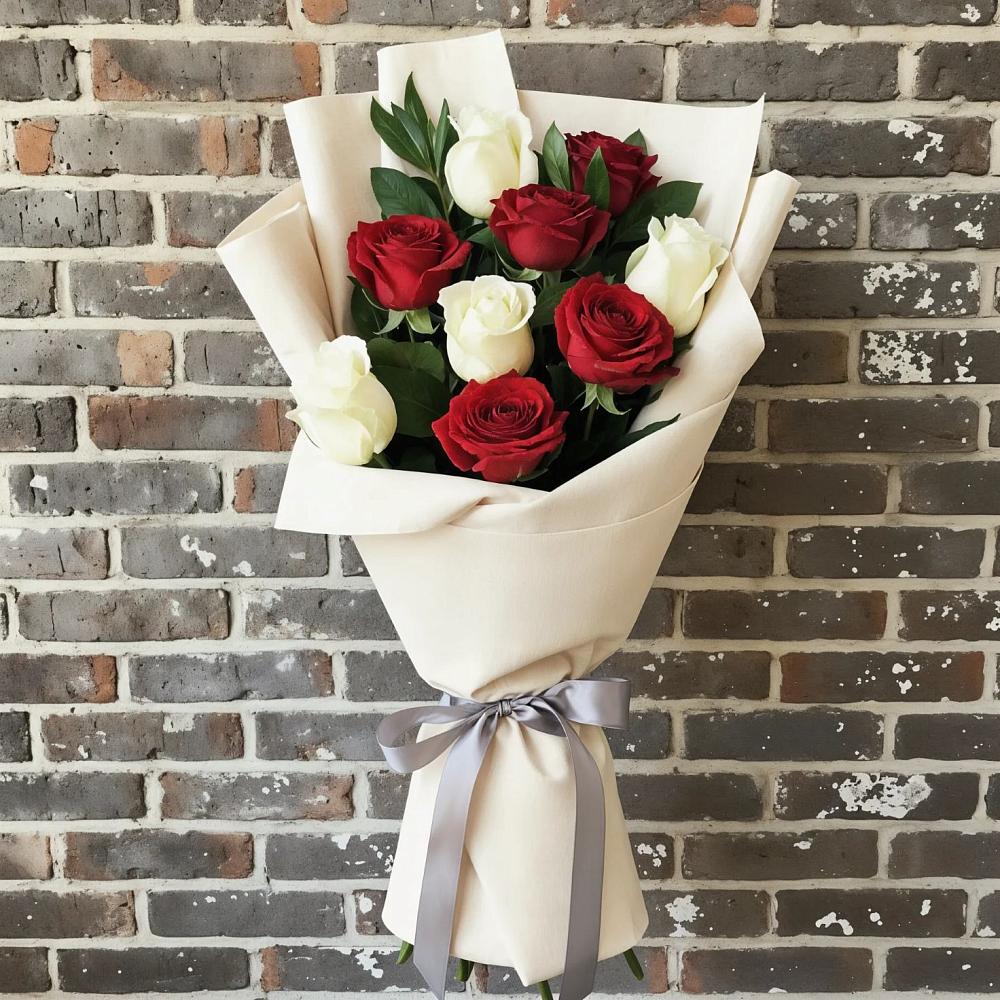 Букет цветов из: Розы в Первомайском Республики Адыгея