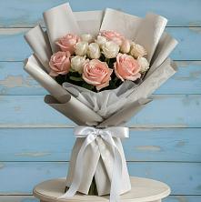 Букет цветов из:  Розы в Первомайском Республики Адыгея