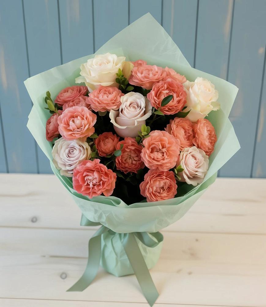 Букет цветов из: Розы в Первомайском Республики Адыгея