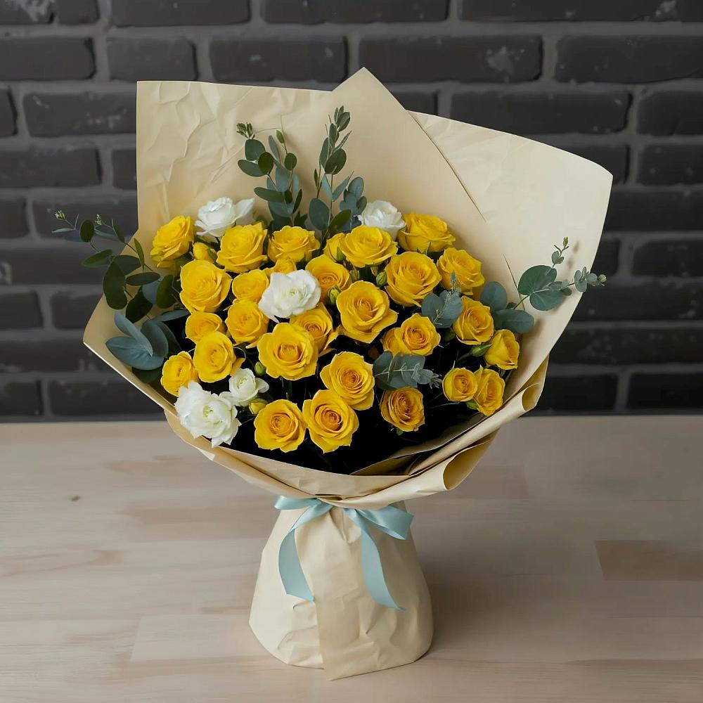 Букет цветов из: Розы в Первомайском Республики Адыгея