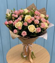 Букет цветов из:  Розы в Первомайском Республики Адыгея
