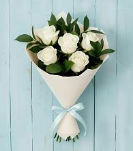 Букет цветов из:  Розы в Первомайском Республики Адыгея