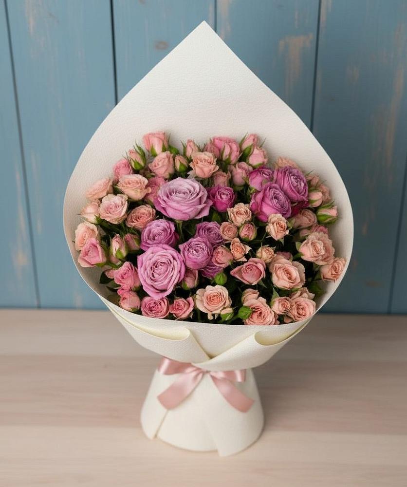 Букет цветов из: Розы в Первомайском Республики Адыгея