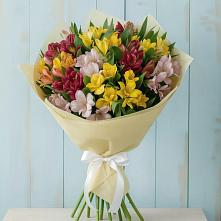 Букет цветов из:  Альстромерии в Первомайском Республики Адыгея