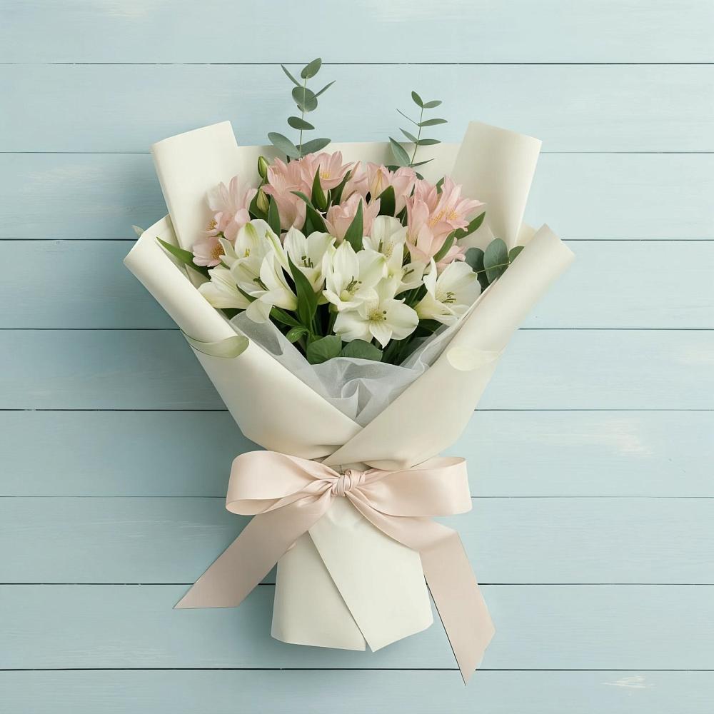 Букет цветов из: Альстромерии в Первомайском Республики Адыгея