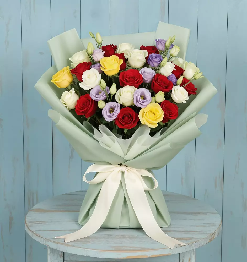 Букет цветов из: Розы в Первомайском Республики Адыгея