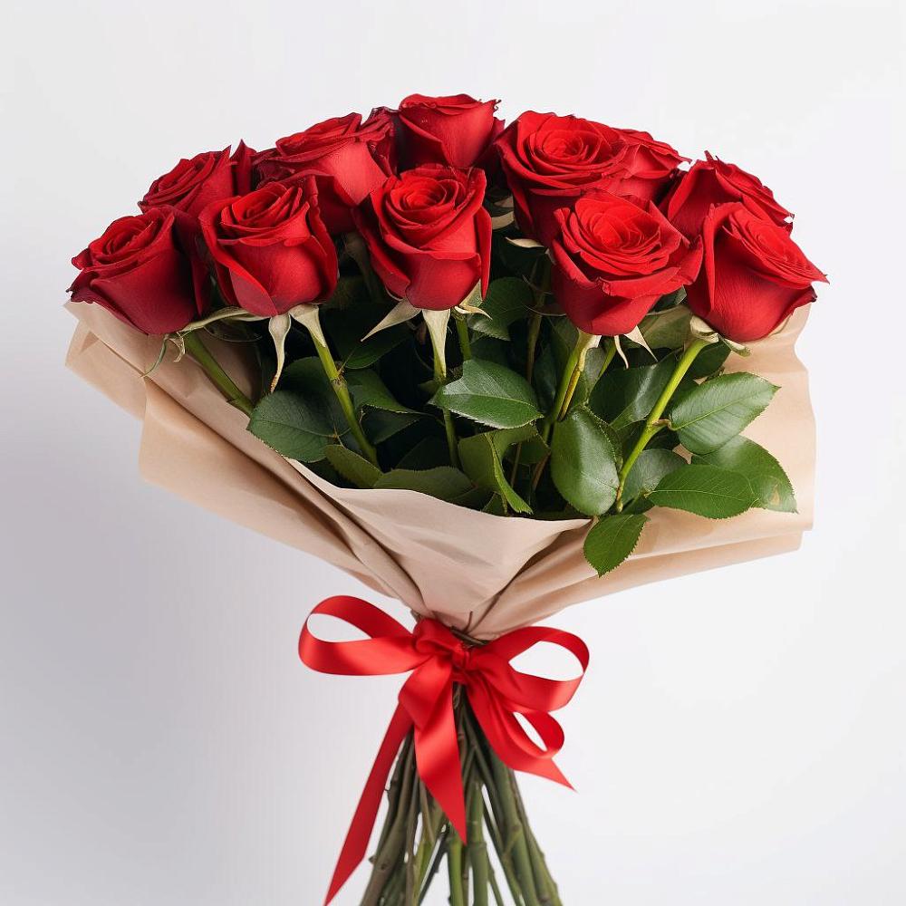 Букет 11 Красных роз Эдлесс Лав в Первомайском Республики Адыгея